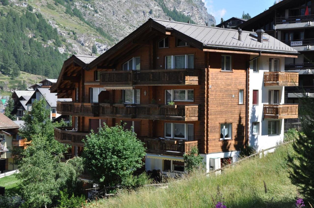 Apartmán Sunnaeplaetzli- Aprt. 4P Matterhorn View/Wifi Zermatt Exteriér fotografie